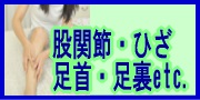 下肢（股関節・膝・足首・足底（足の裏）etc.）の不調